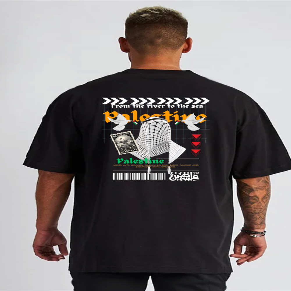 Palestine premium oversized tshirt