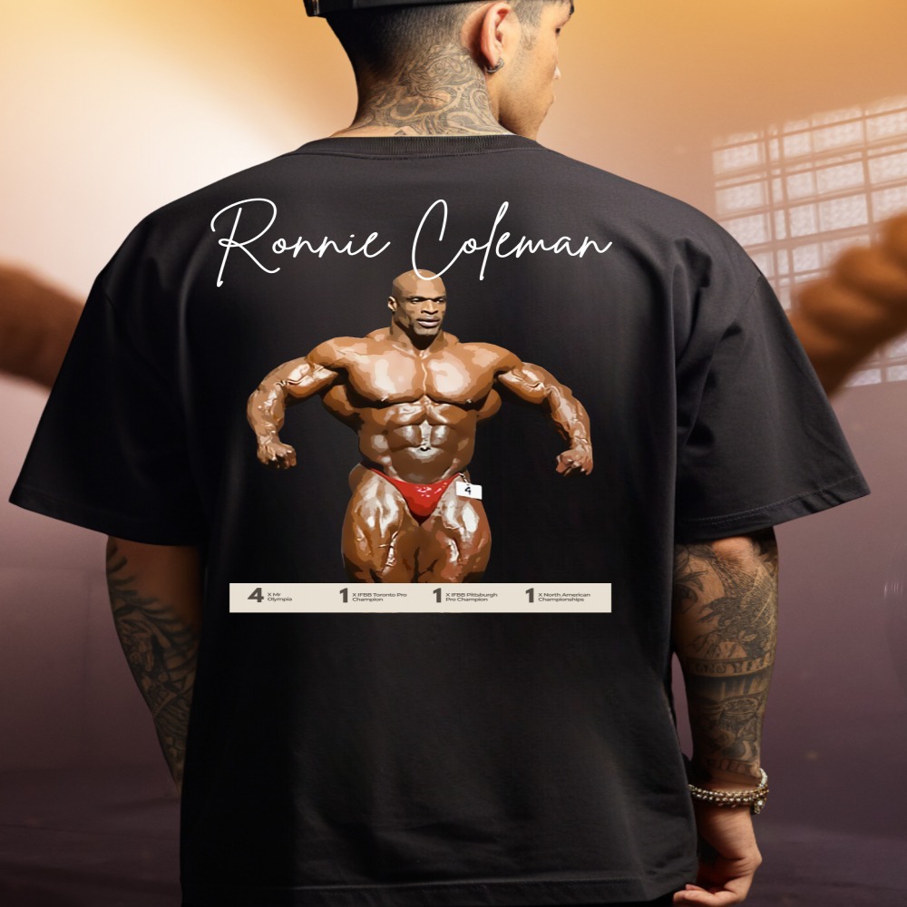  Ronnie Coleman premium oversized tshirt