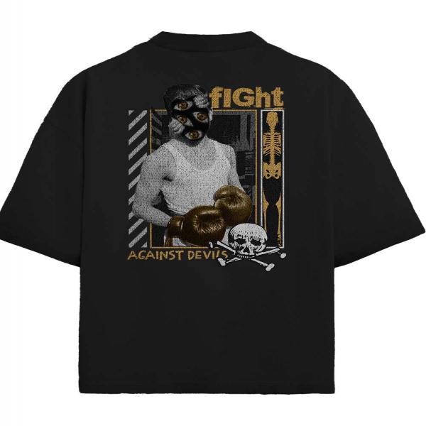  oversized boxing T-Shirt, 100% Cotton