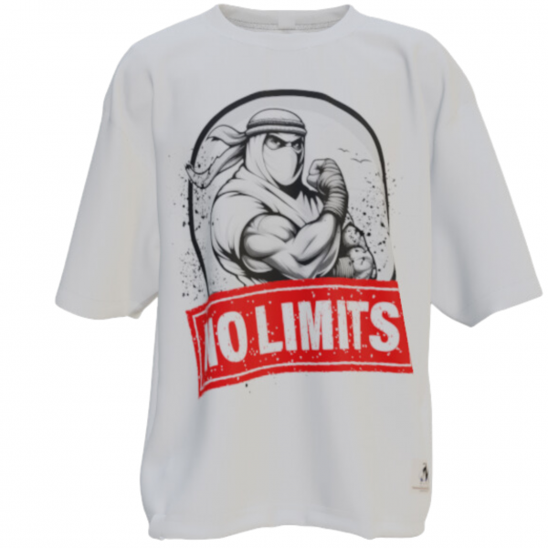  oversized no limit gym  T-Shirt, 100% Cotton