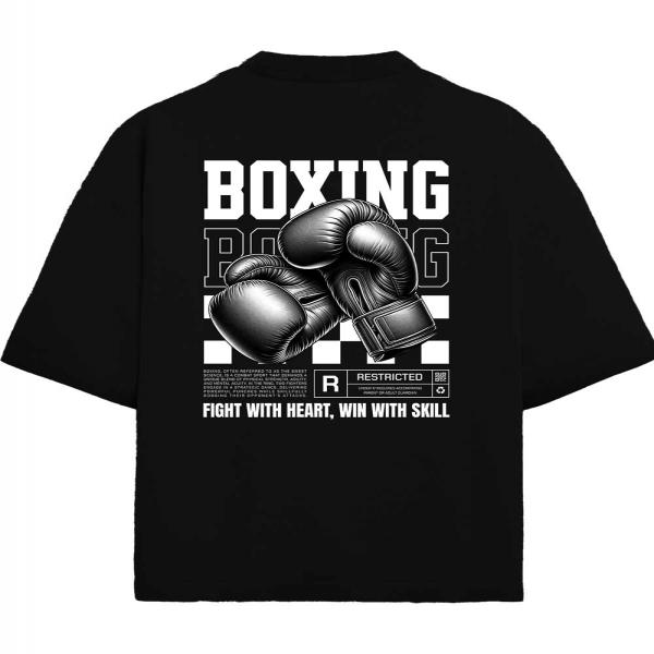  oversized boxing  T-Shirt, 100% Cotton