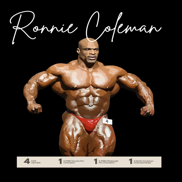  Ronnie Coleman premium oversized tshirt